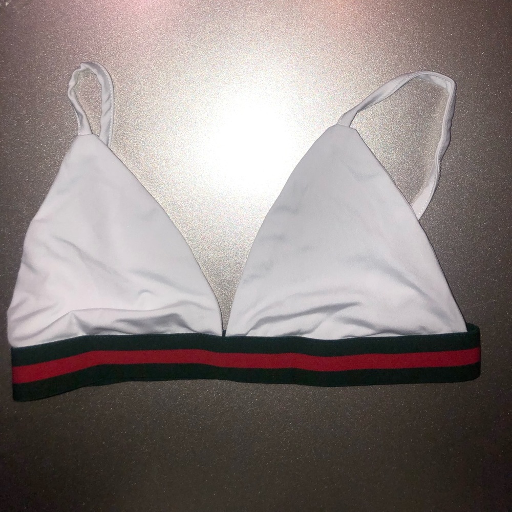 White Bralette Top